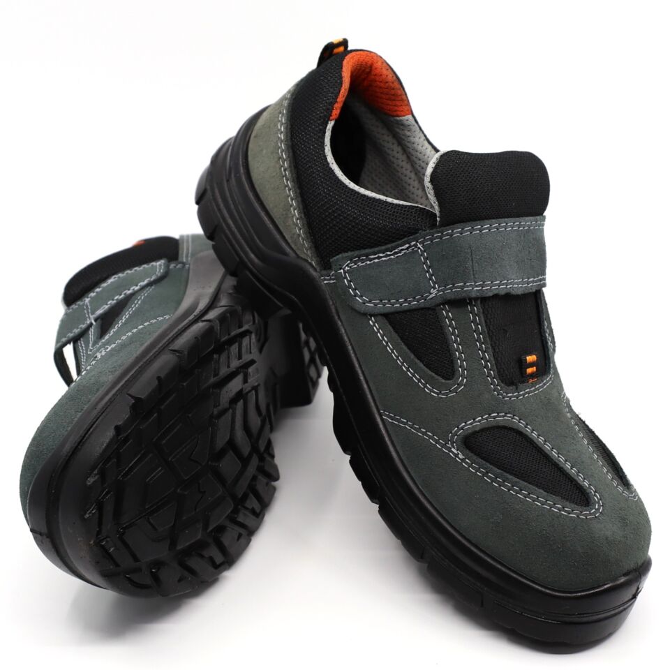 Kavi Çelik Burunlu Süet Ayakkabı No:43