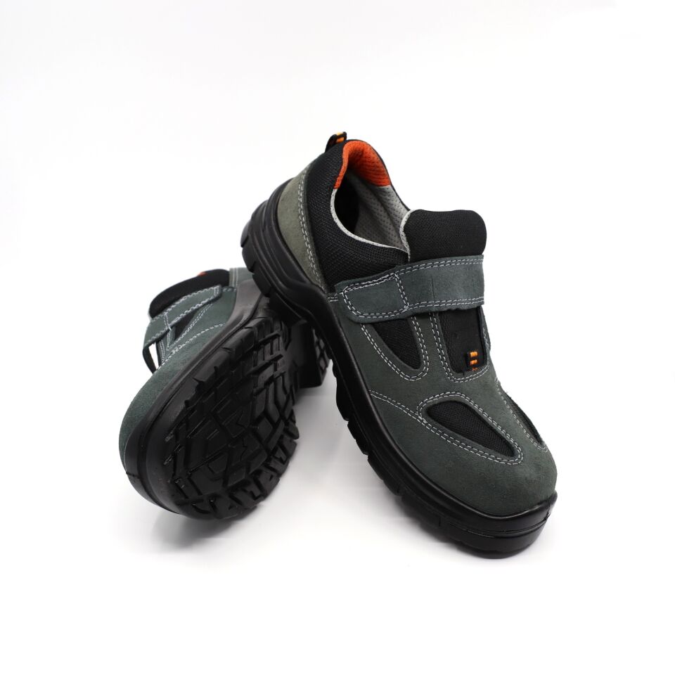 Kavi Çelik Burunlu Süet Ayakkabı No:43