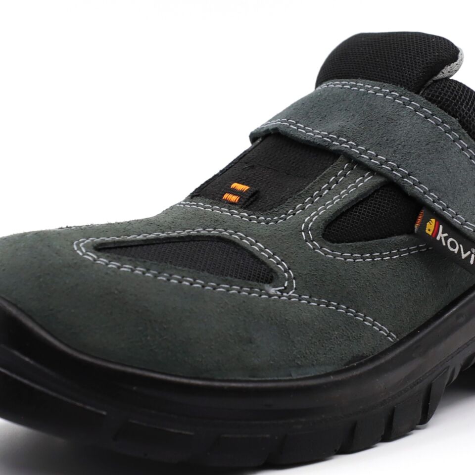 Kavi Çelik Burunlu Süet Ayakkabı No:43