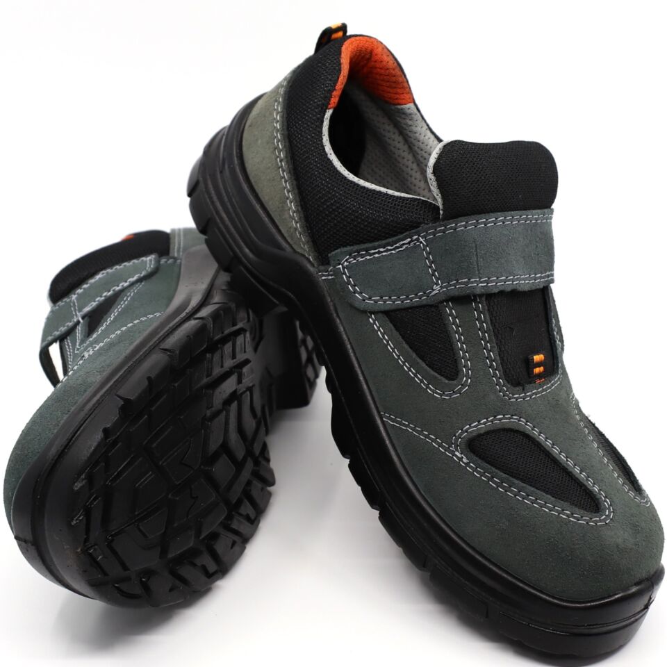 Kavi Çelik Burunlu Süet Ayakkabı No:44