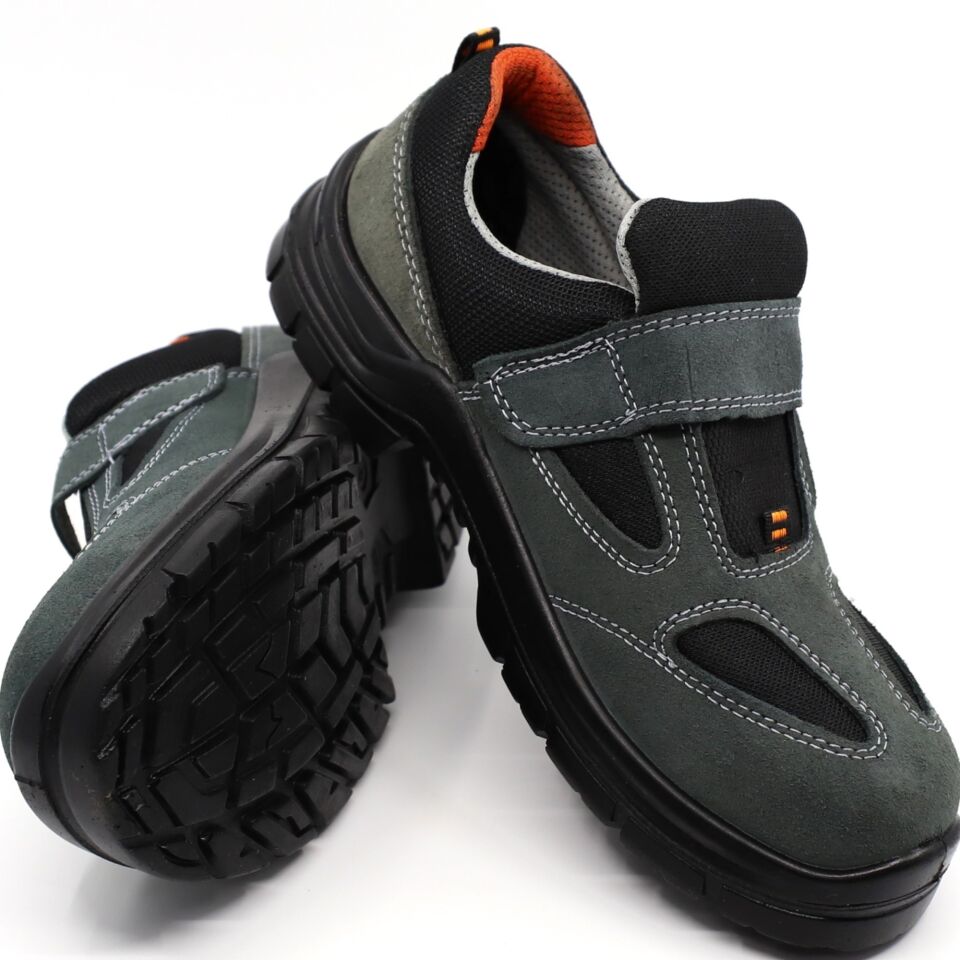 Kavi Çelik Burunlu Süet Ayakkabı No:46