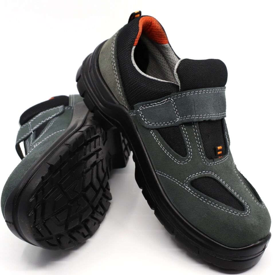 Kavi Çelik Burunlu Süet Ayakkabı No:46