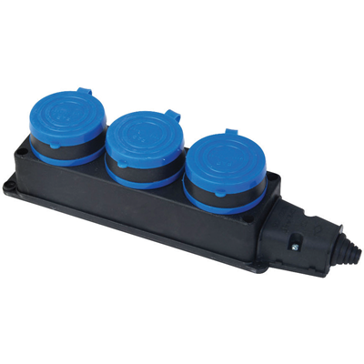 Far Kauçuk Monofaze Üçlü Grup Priz 1x16 (37326280)