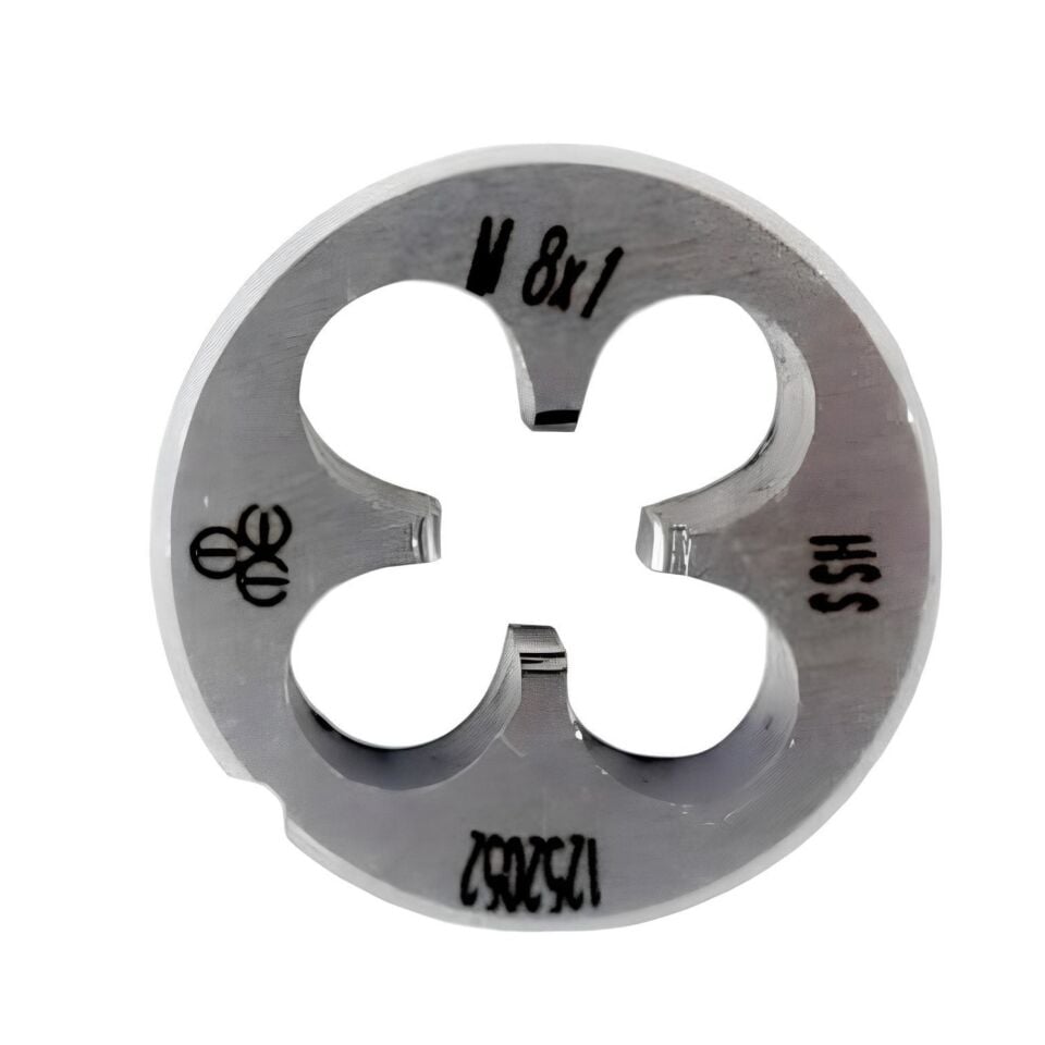 Mte Hss İnce Pafta Dın223/b M8x1.0 110030805