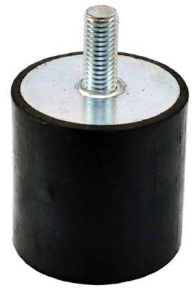 LTD805012 Civatalı Kauçuk Takoz