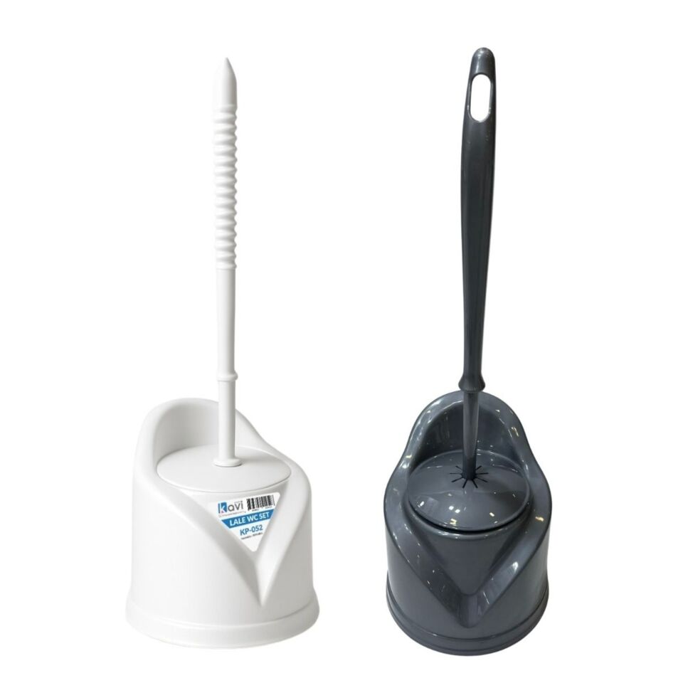 Kavi Wc Temizlik Fırçası Gri-beyaz Kp-052