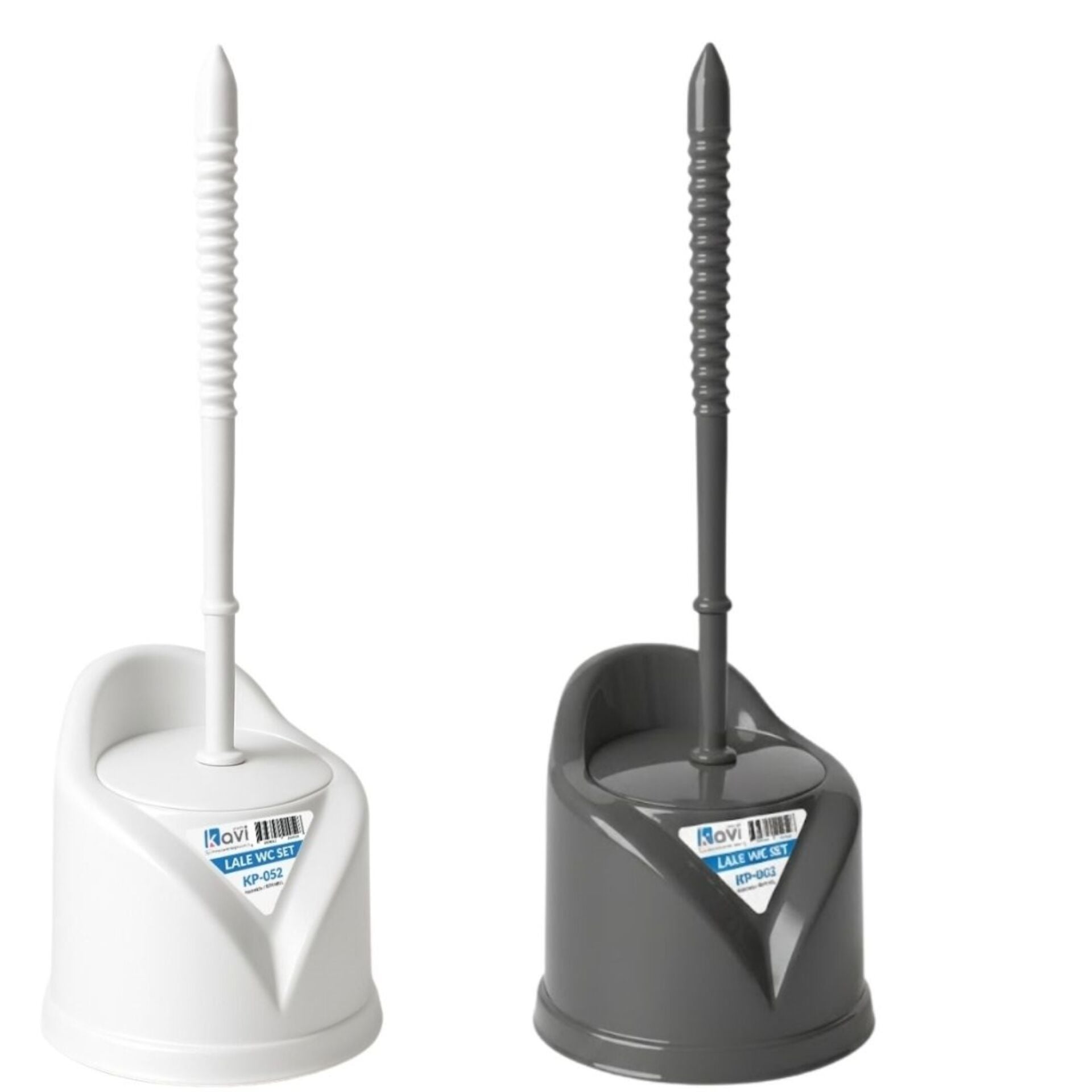 Kavi Wc Temizlik Fırçası Gri-beyaz Kp-052