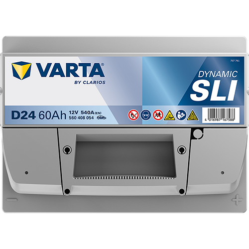 Varta 12 Volt 60 Amper Akü D24 - Depozitosuz