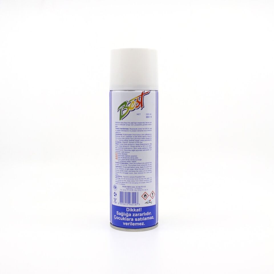 Best Sprey Boya 300 Ml Mat Siyah