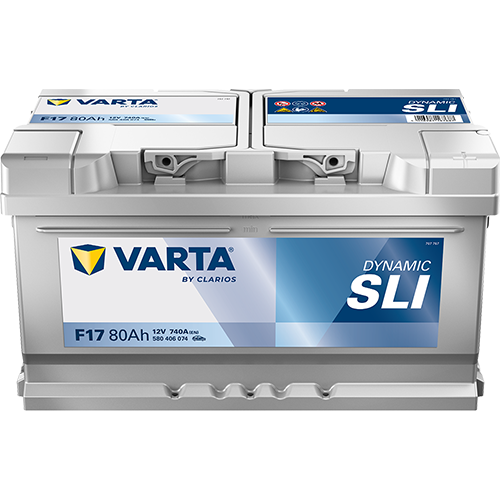 Varta 12 Volt 80 Amper Akü F17 - Depozitosuz