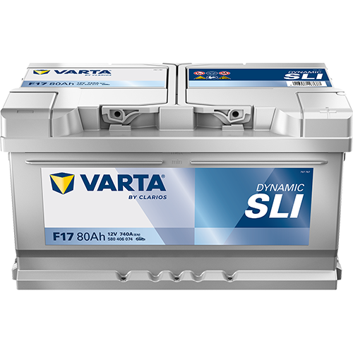 Varta 12 Volt 80 Amper Akü F17 - Depozitosuz