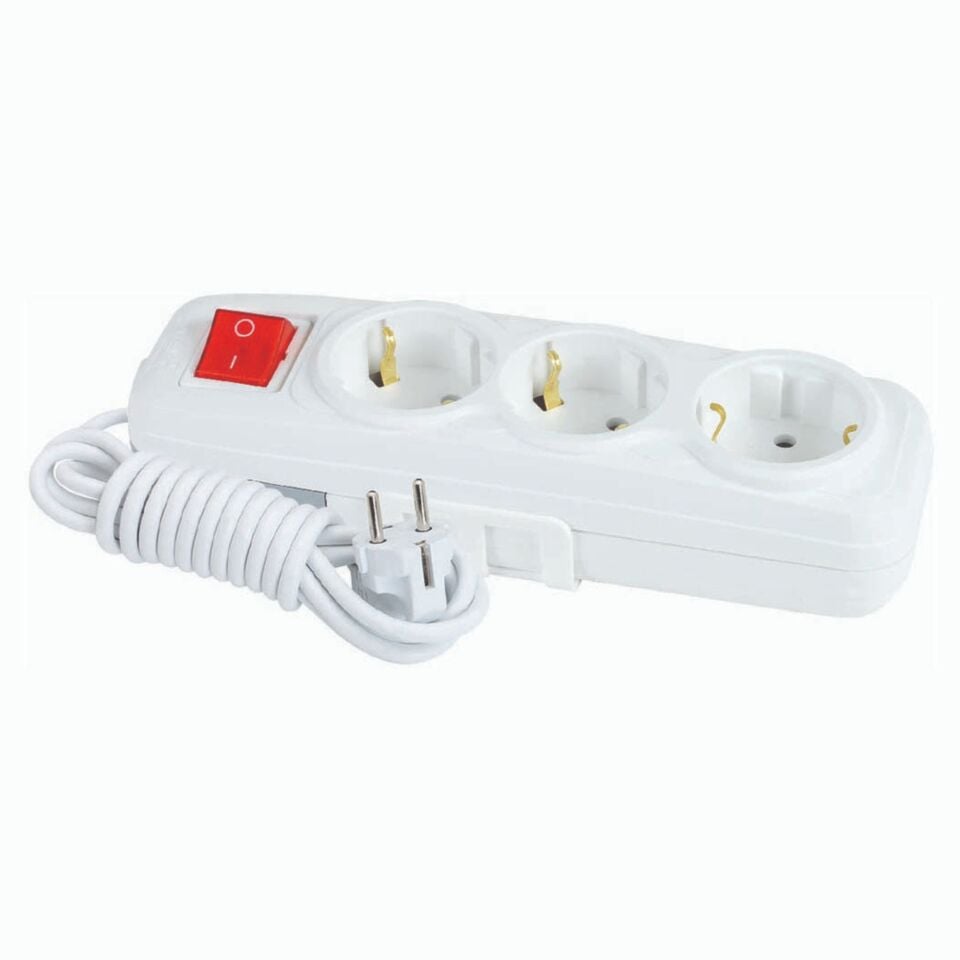 Far Üçlü Anahtarlı Priz 3 Mt. Lara (15131103)