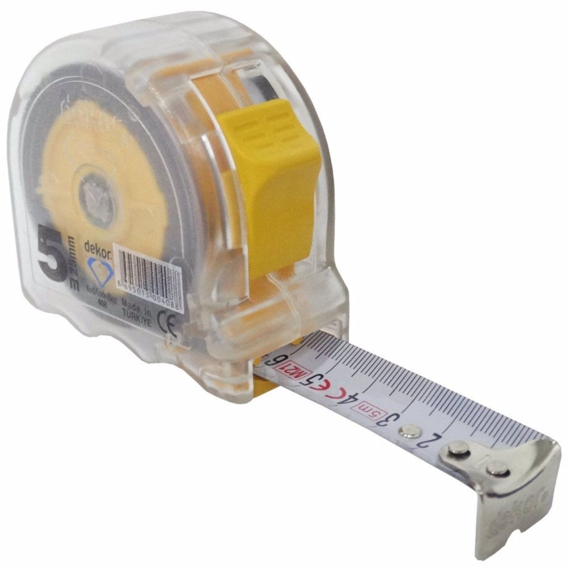 Hassan Şeffaf Şerit Metre 5x19 Kod:407