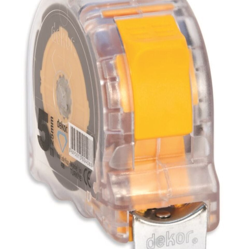 Hassan Şeffaf Şerit Metre 5x19 Kod:407