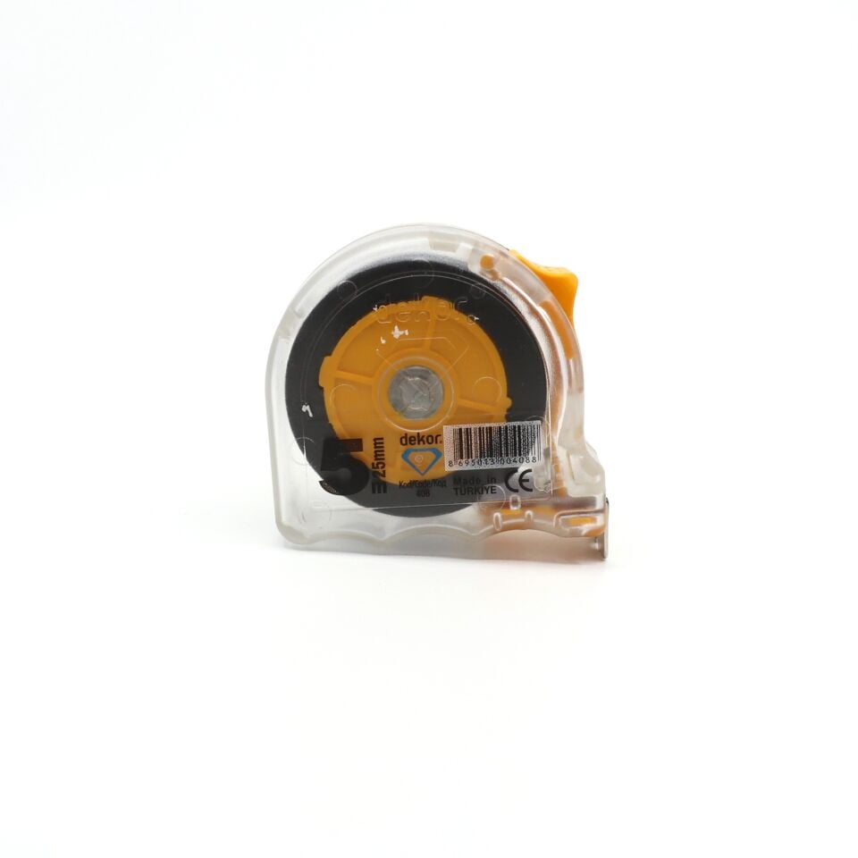 Hassan Şeffaf Şerit Metre 5x25 Kod:408