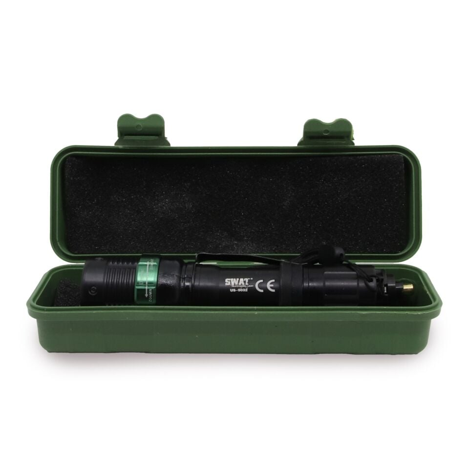 Swat Led El Feneri Pilli 3aaa 5w 120 Lümen Us-9032