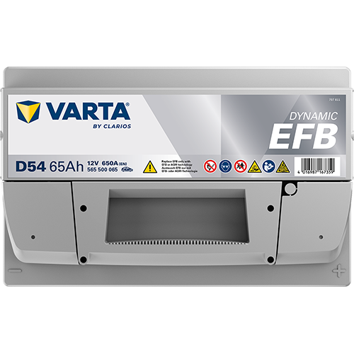 Varta 12 Volt 65 Amper EFB Start-Stop Akü D54 - Depozitosuz