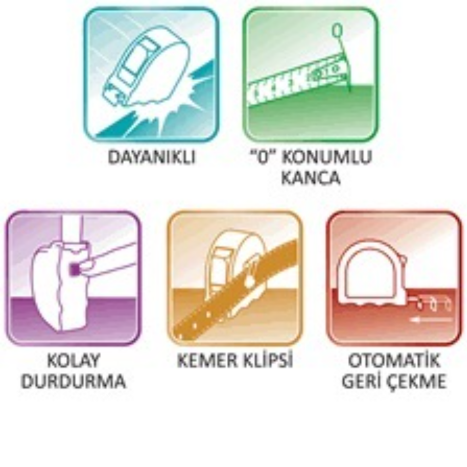 Hassan Şerit Metre 3x16 Kod:294