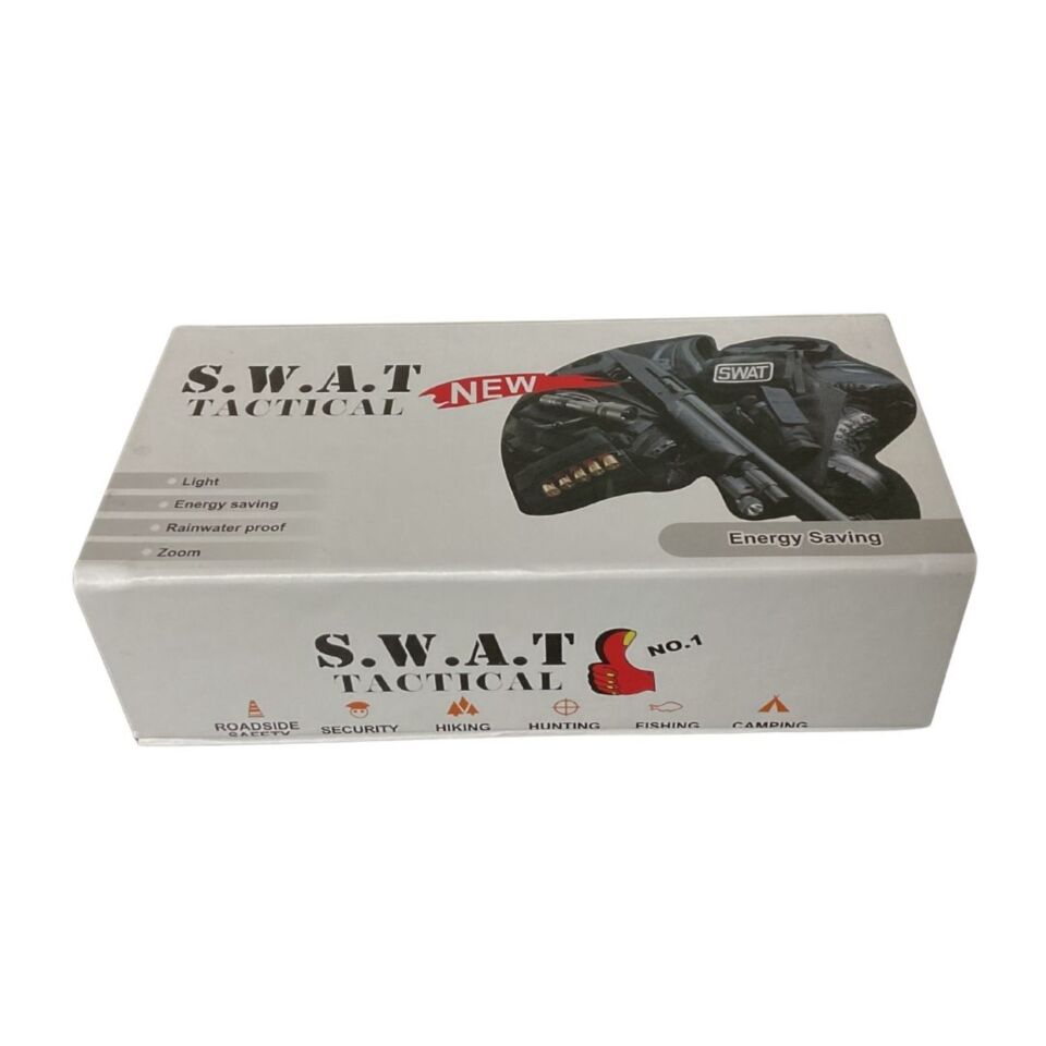 Swat Led Flashlıght Şarjlı 20w 2000 Lümen Us-gs02