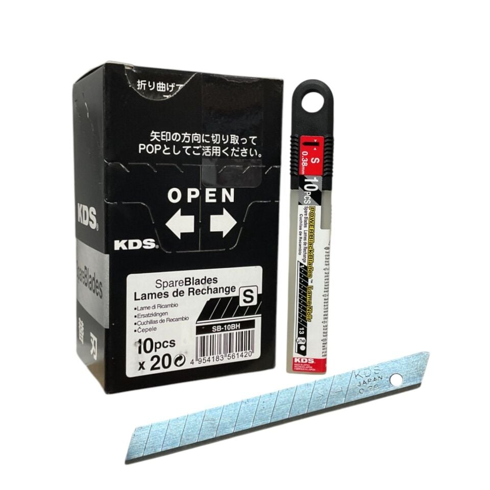 Kds Maket Bıçağı Yedeği 9 Mm Siyah Kod:sb-10b Evo