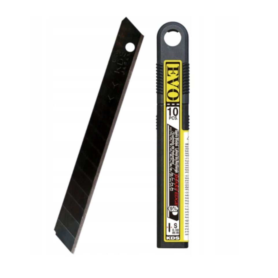 Kds Maket Bıçağı Yedeği 9 Mm Siyah Kod:sb-10b Evo