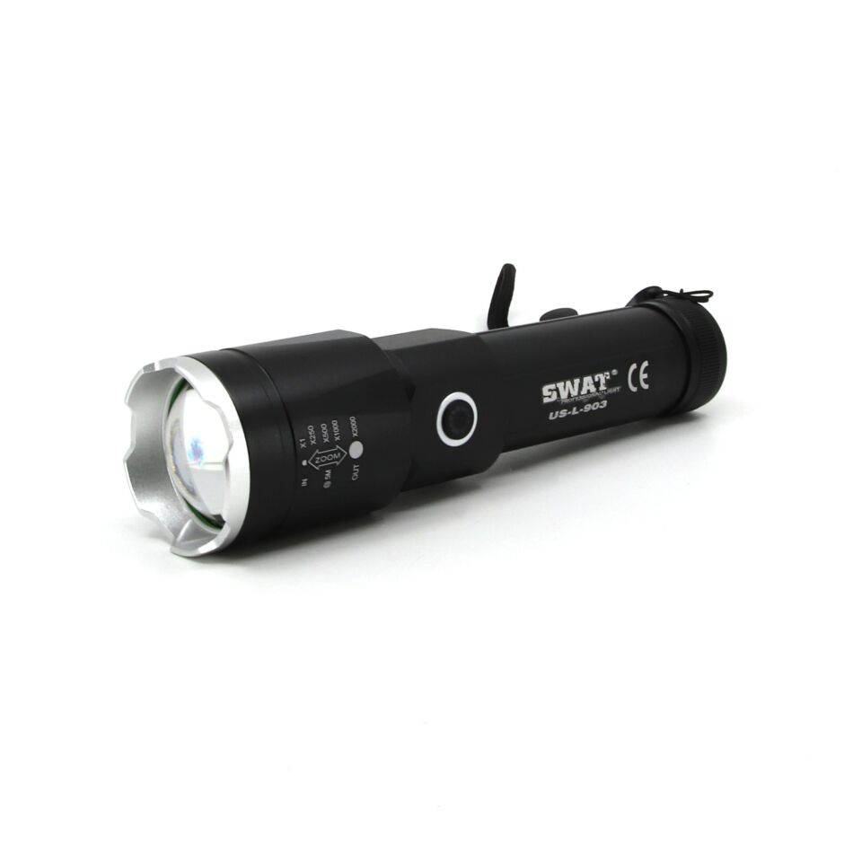 Swat Led Şarjlı El Feneri 20w 2000 Lümen Us-l903