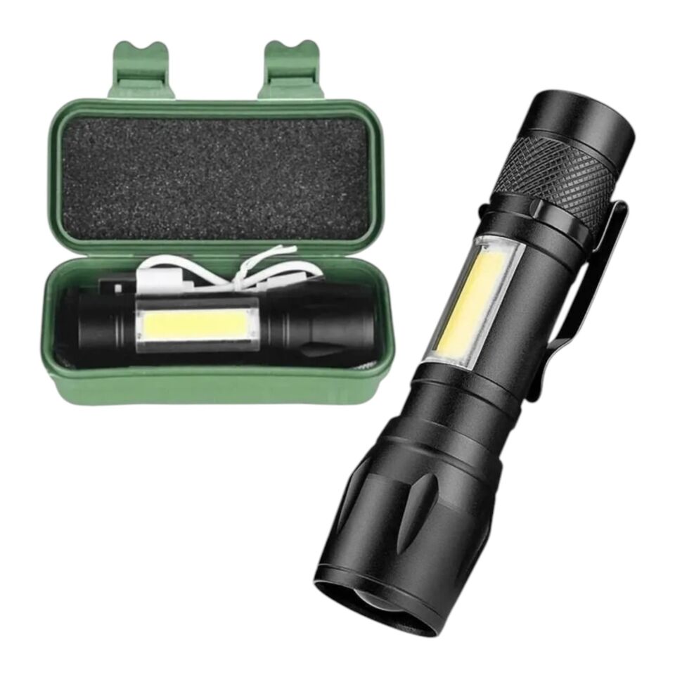Swat Led Şarjlı El Feneri 5w 800 Lümen Us-535