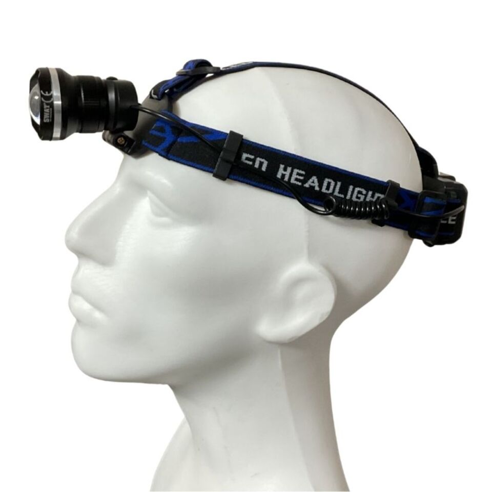 Swat Led Şarjlı Kafa Feneri 30w Us-h485