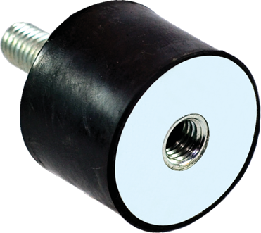 LTB40408 Civatalı Kauçuk Takoz