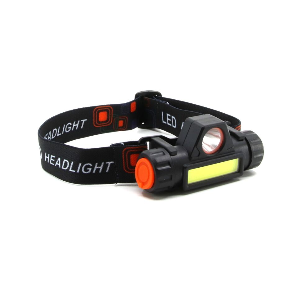 Swat Led Şarjlı Kafa Feneri 3w 1000 Lümen Us-t88