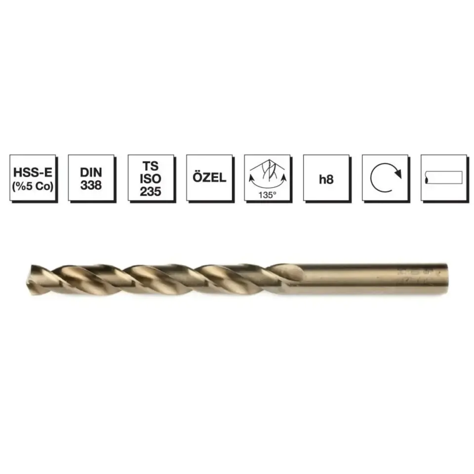 Mte Hss Matkap Ucu Altın Sr Dın338 1.5 Mm 5000150