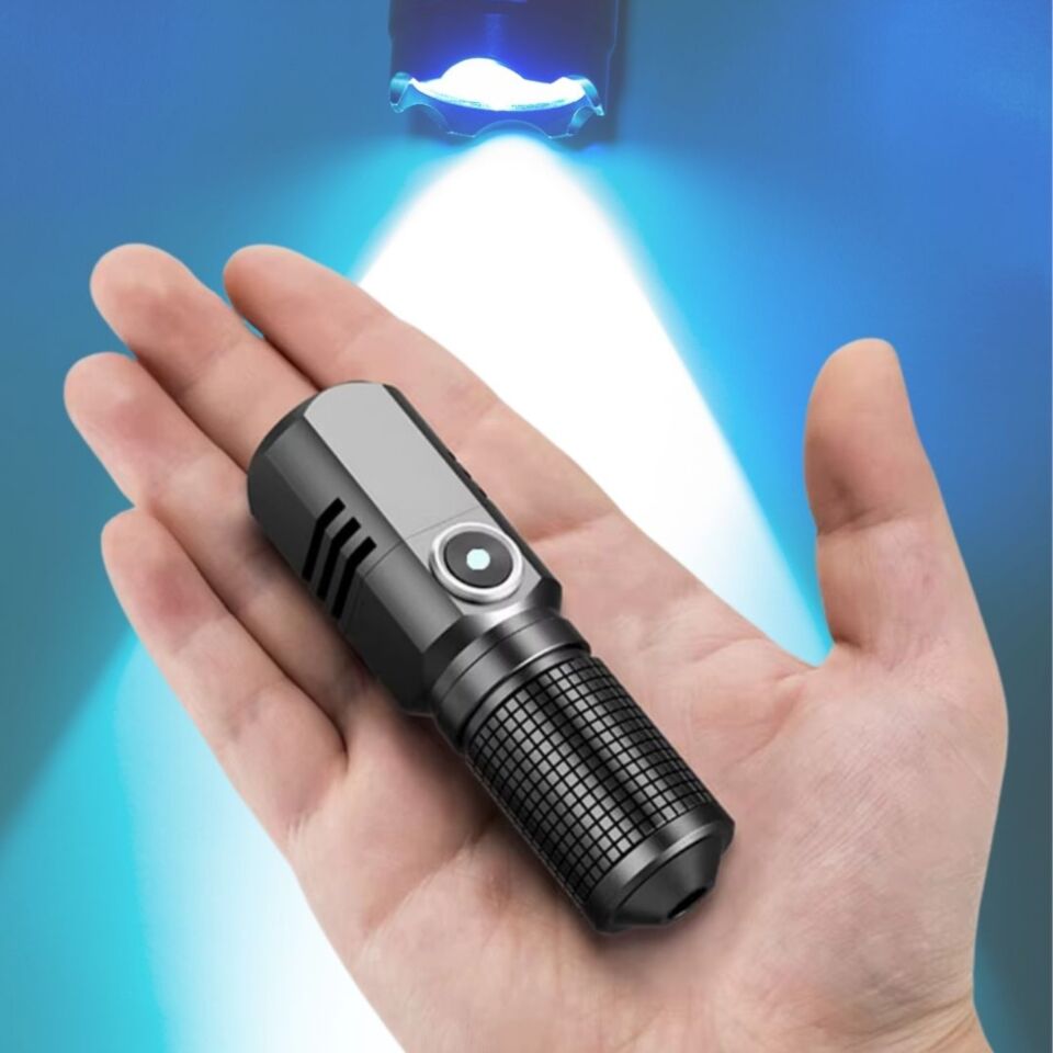 Swat Şarjlı Mini El Feneri 10w 1800 Lümen Us-536