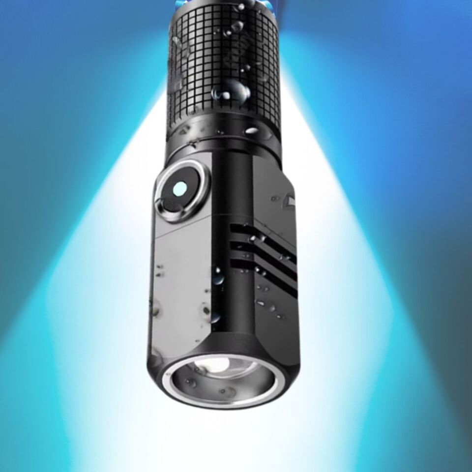 Swat Şarjlı Mini El Feneri 10w 1800 Lümen Us-536