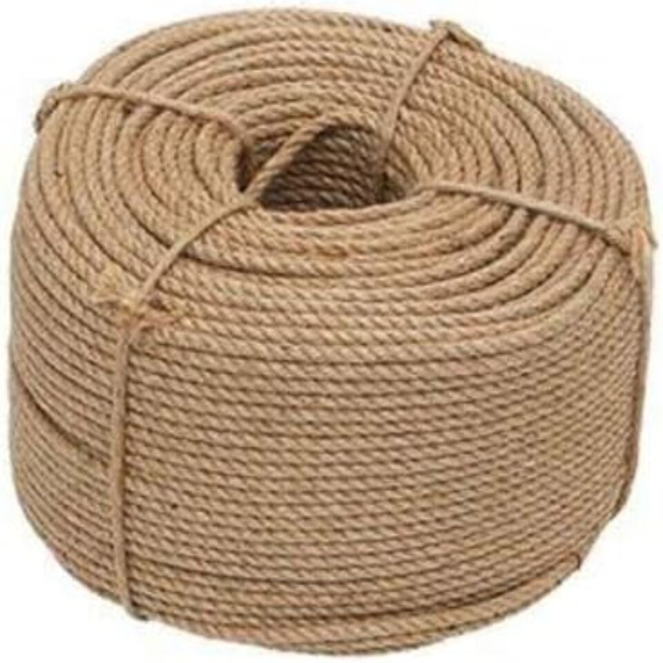 Kendir Halat(jüt) 6 Mm (1 Top 200 Mt) (mt 25 Gr)