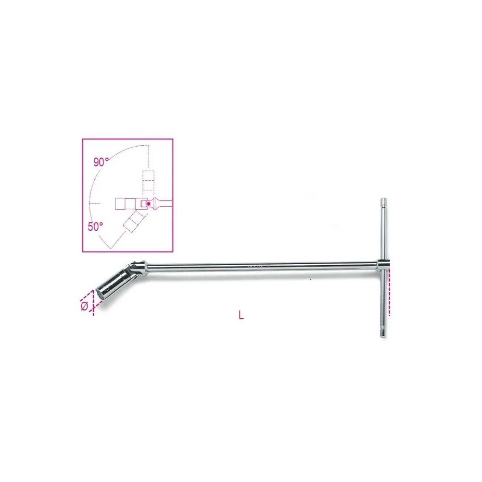 Rico Mafsallı Buji Anahtar 16mm - 007-RC5216
