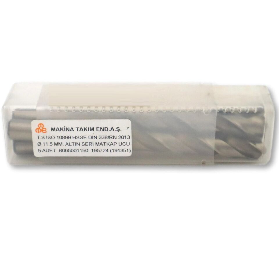 Mte Hss Matkap Ucu Altın Sr Dın338 11.5 Mm 5001150