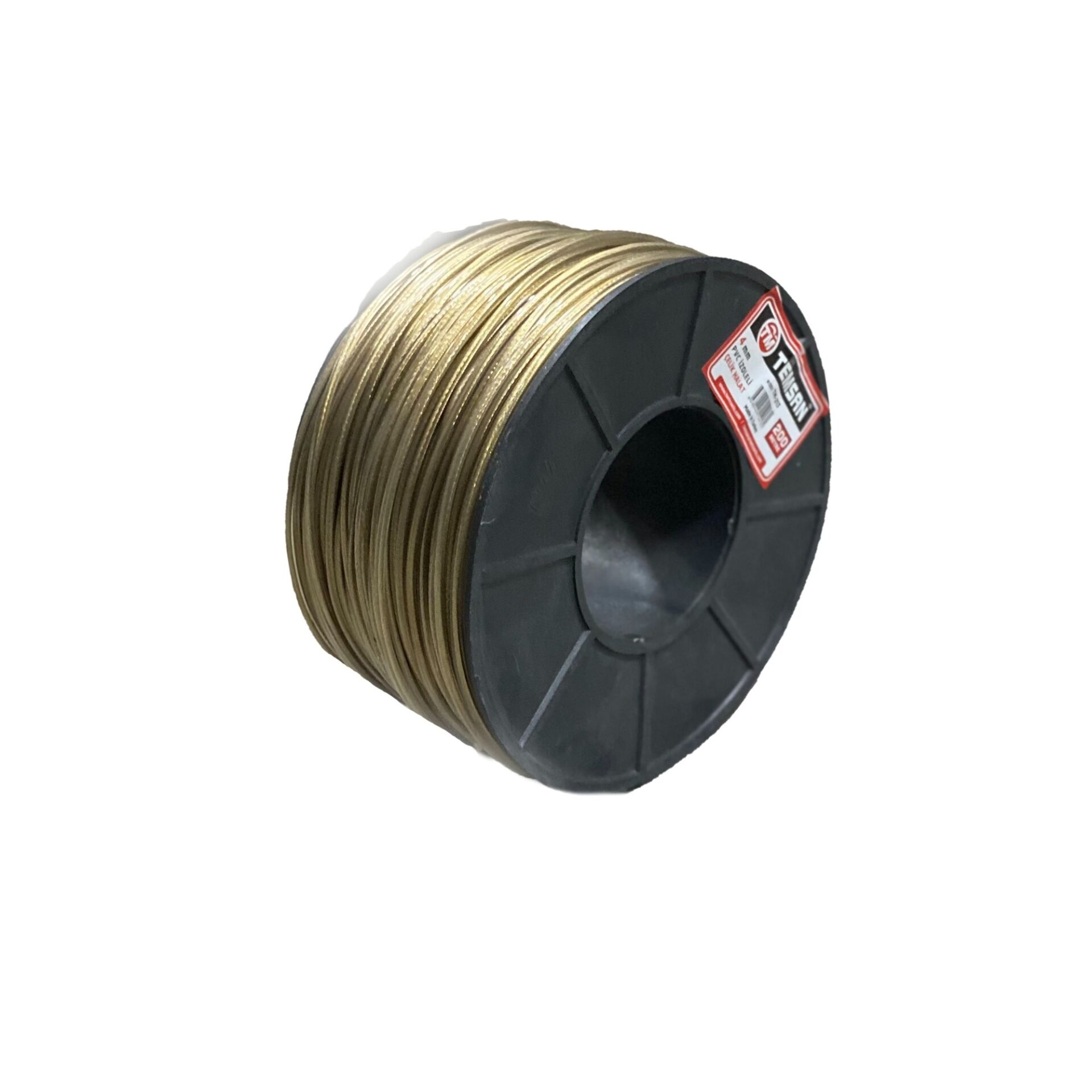 Şeffaf İzoleli Çelik Halat 2 Mm