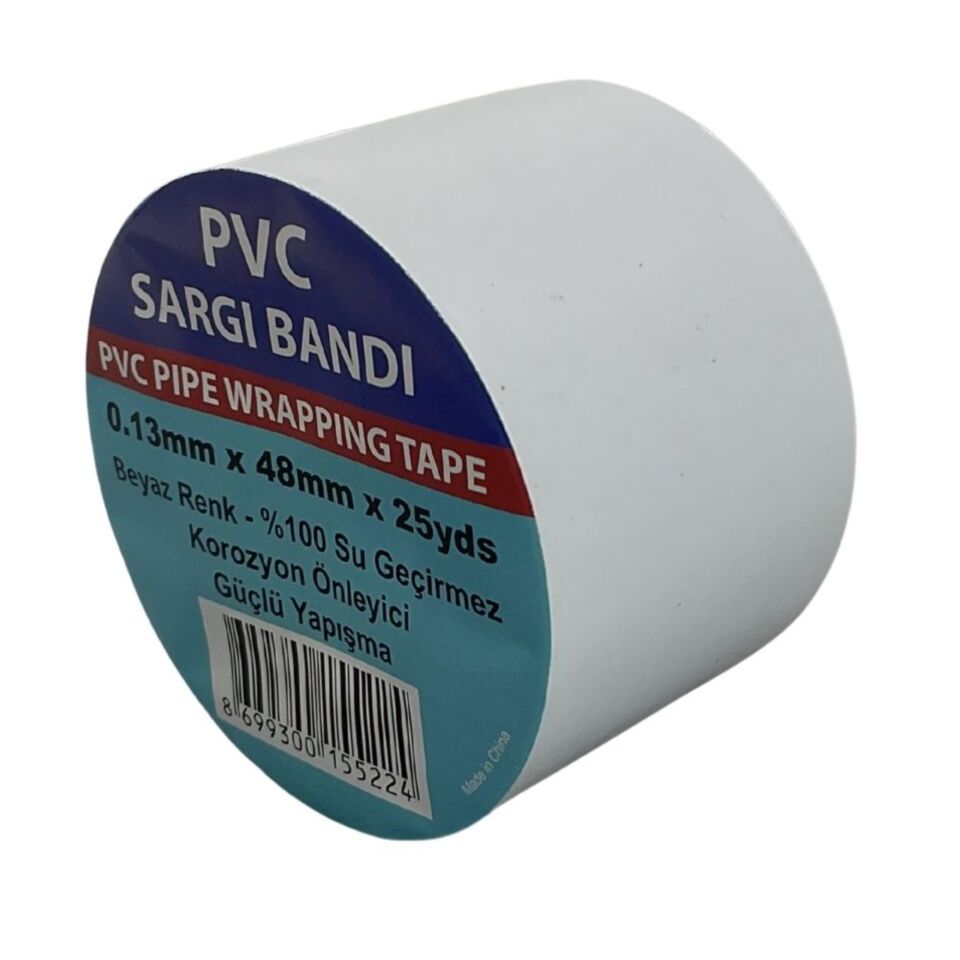 Pvc Kanal (sargı) Bantı Beyaz 48 Mmx25 Yds (23 Mt)