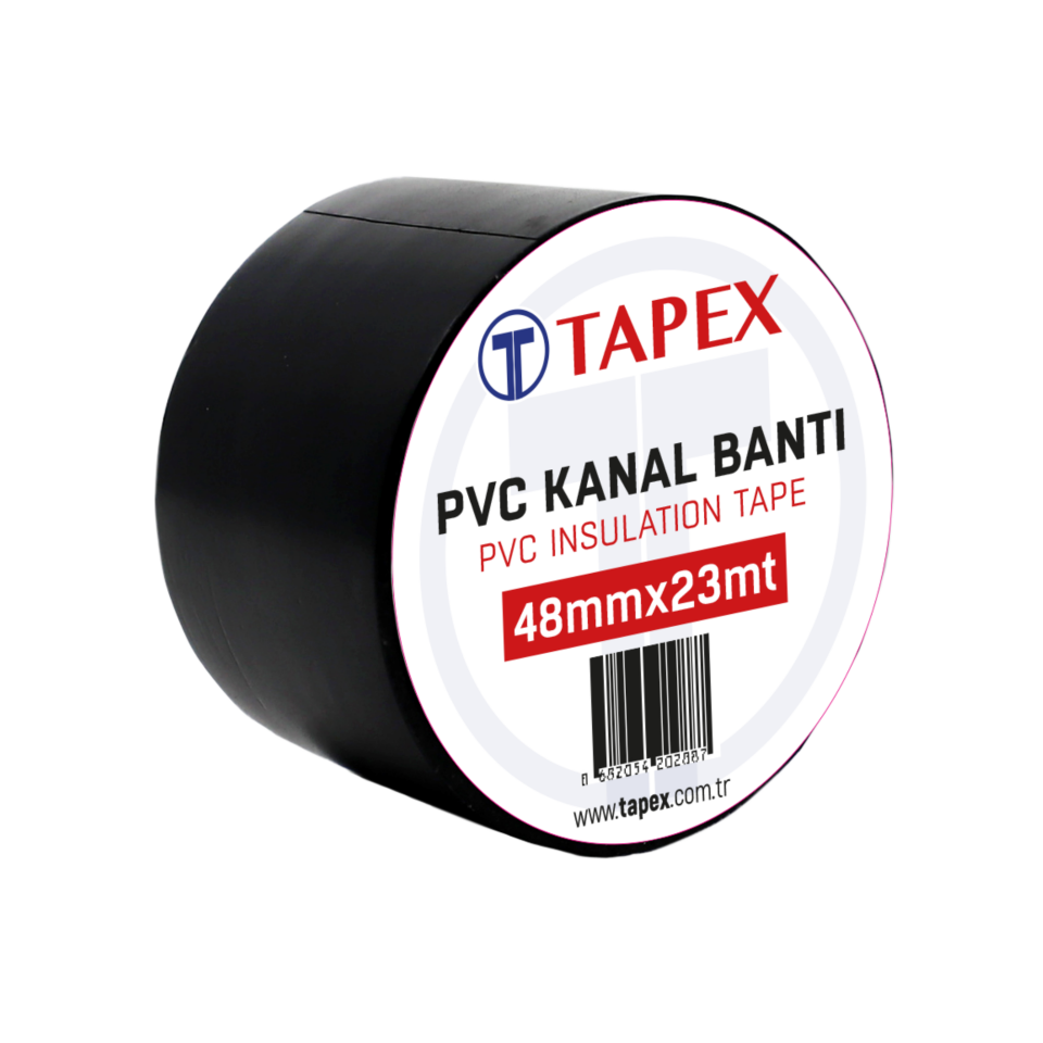 Pvc Kanal (sargı) Bantı Siyah 48 Mmx23 Mt