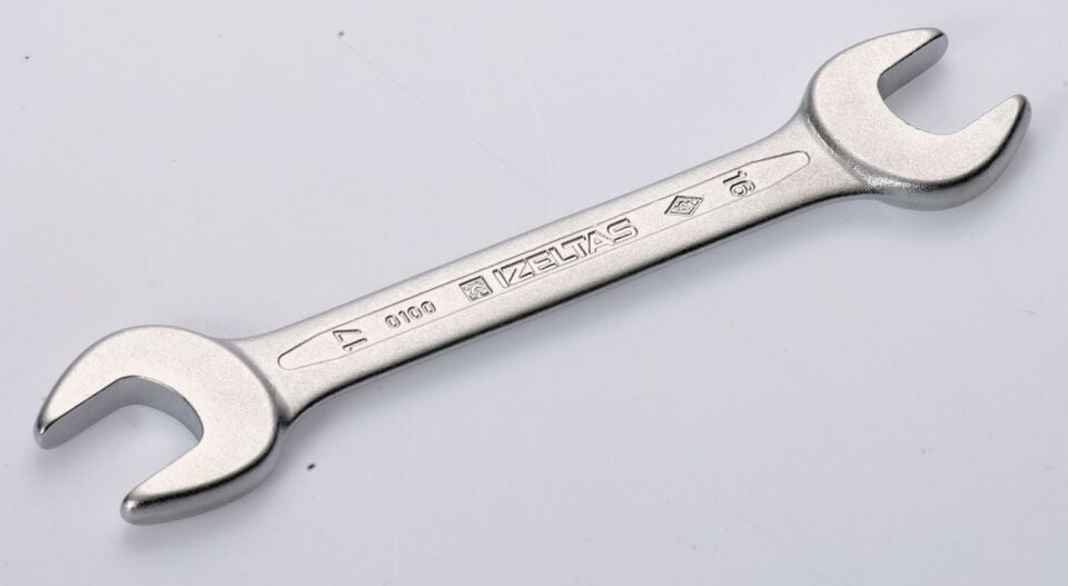 İzeltaş 10x13 Çatal İki Ağız Anahtar Kısa Boy - 0100011013