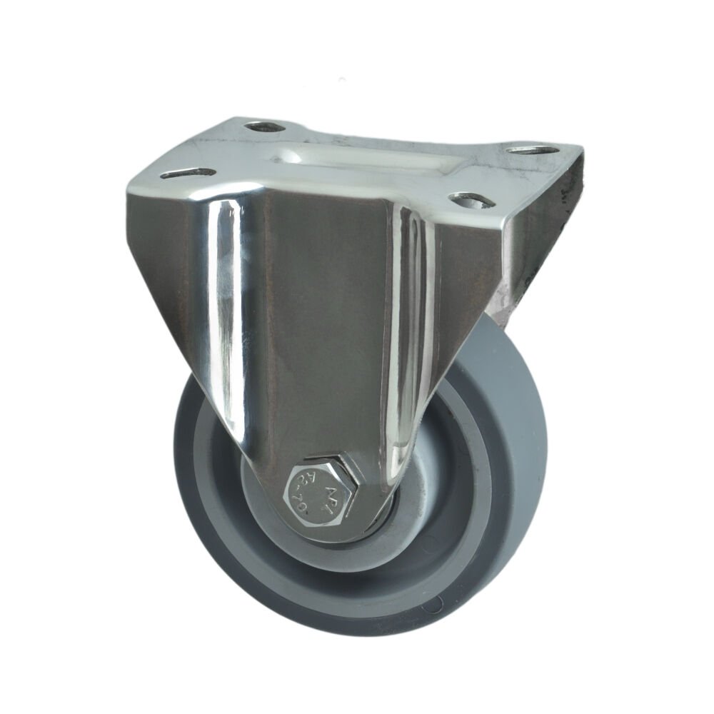 3004 MER Paslanmaz Çelik (Inox) Teker 125*40 (İnox)