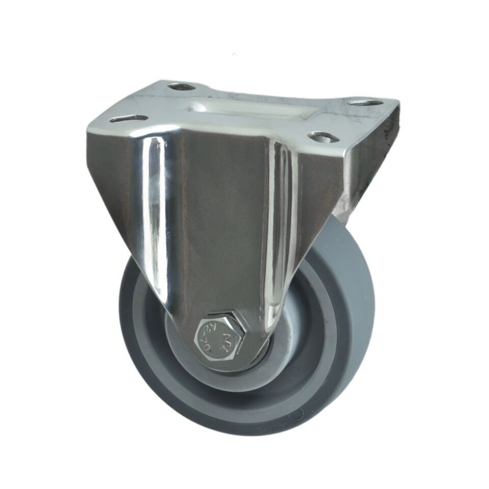 3004 MER Paslanmaz Çelik (Inox) Teker 125*40 (İnox)