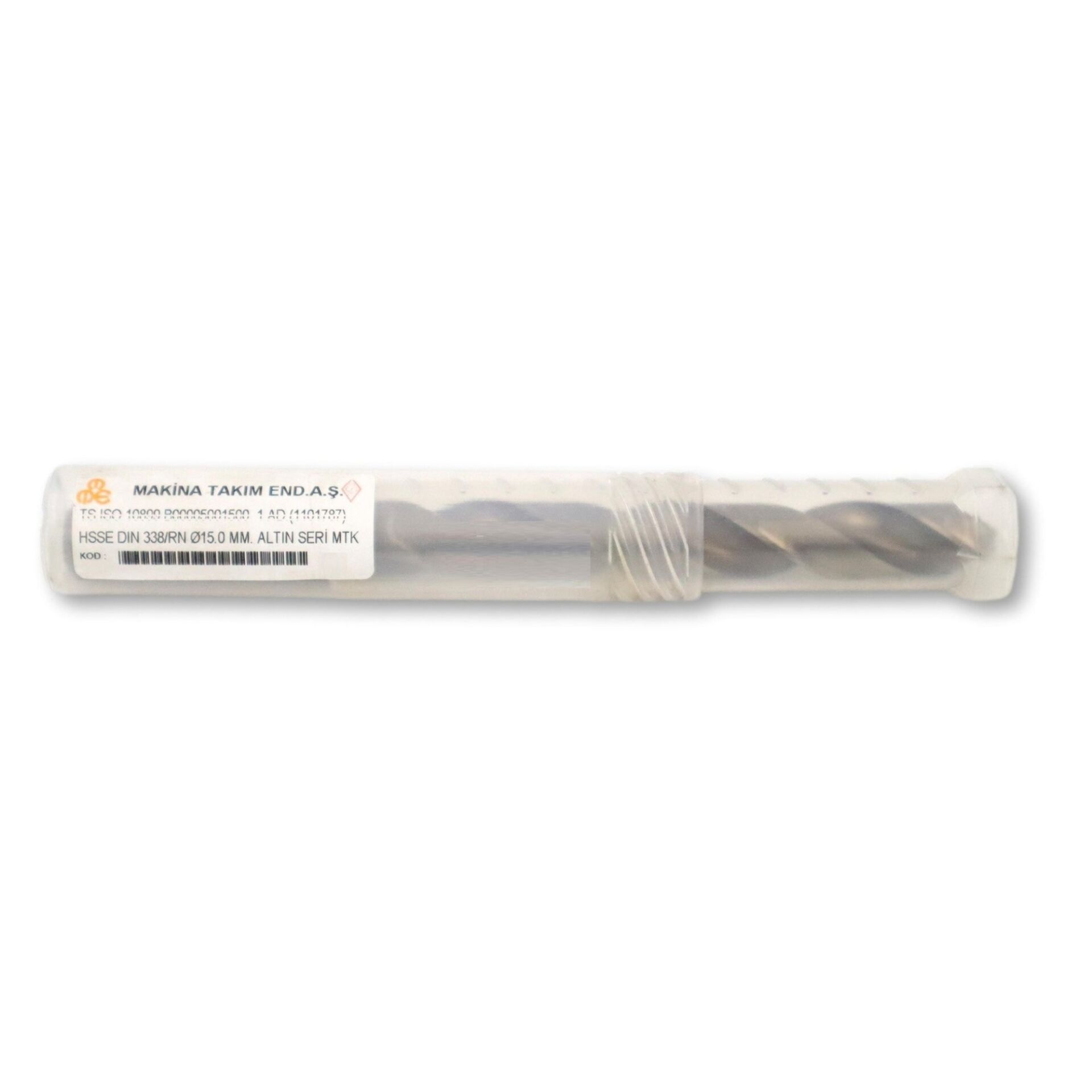 Mte Hss Matkap Ucu Altın Sr Dın338 15 Mm 5001500