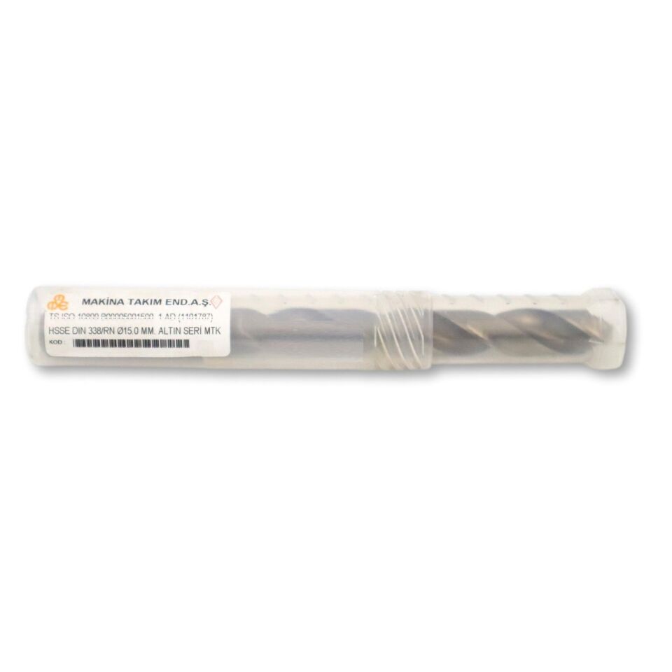 Mte Hss Matkap Ucu Altın Sr Dın338 15 Mm 5001500