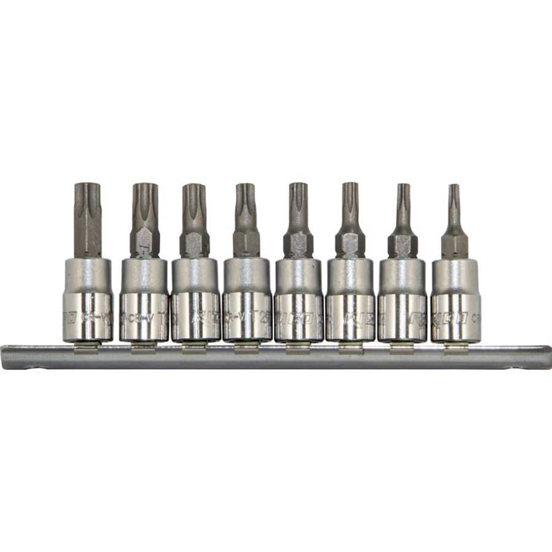 Rico 8 Parça 1/4 Lokmalı Delikli Torx Uç Seti - 007-RC7024