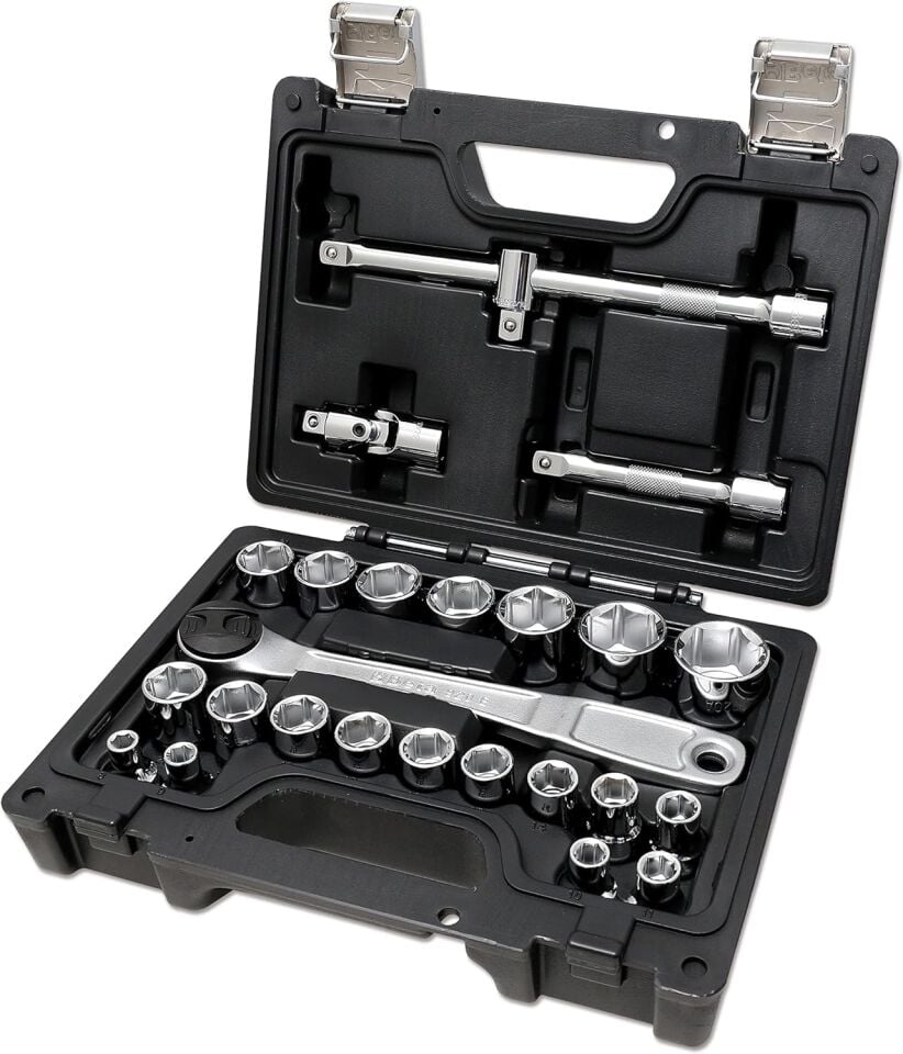 Beta Easy 923E/C25 1/2'' Altı Köşe Lokma Takımı 25 Parça