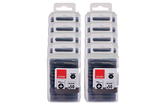 Ceta Form 500 Parça 1/4'' Yıldız Bits Uç (Toptan Paketi) CB/492 (PH2 x 50 mm) - CB/492BD