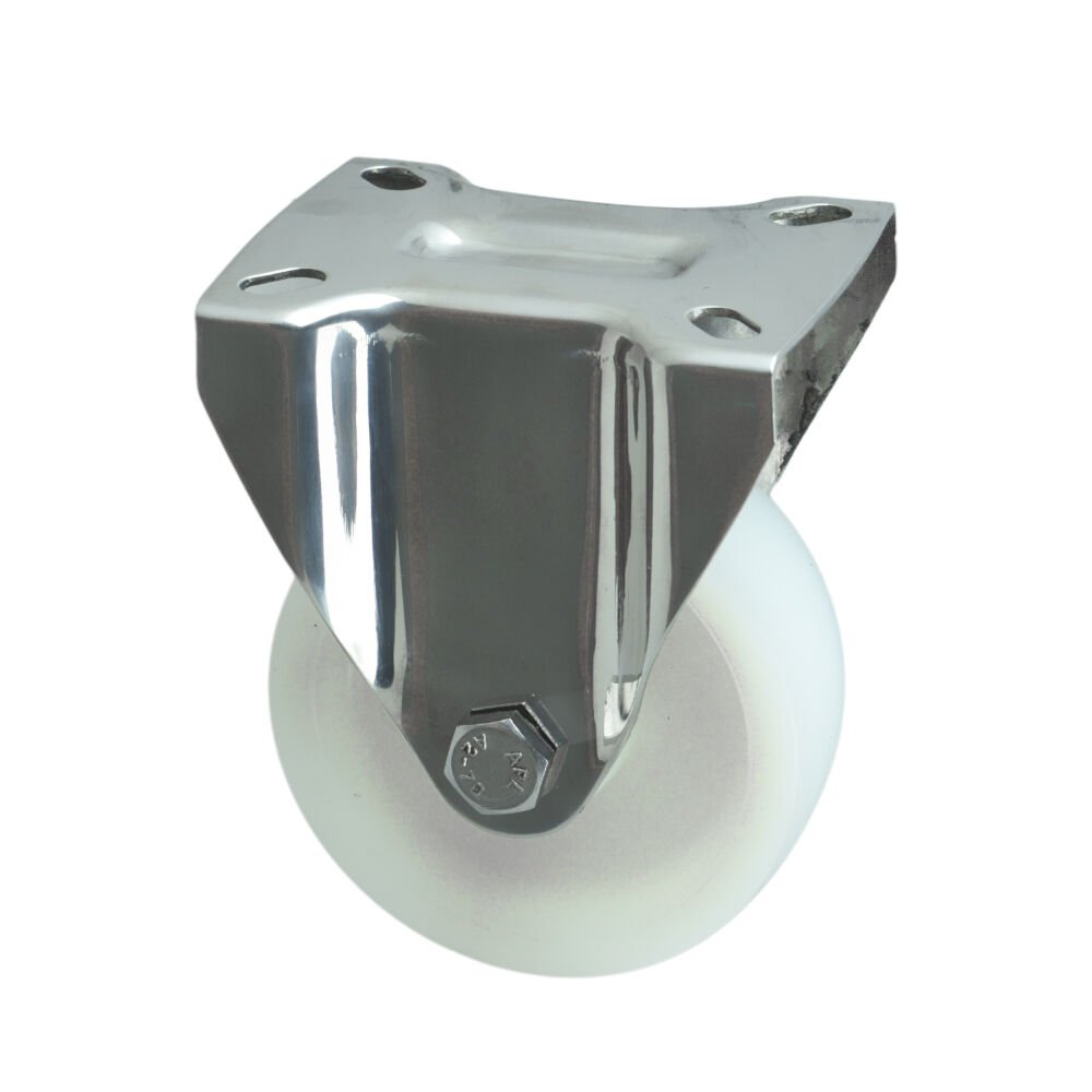 3004 POB Paslanmaz Çelik (Inox) Teker 125*40 (İnox)