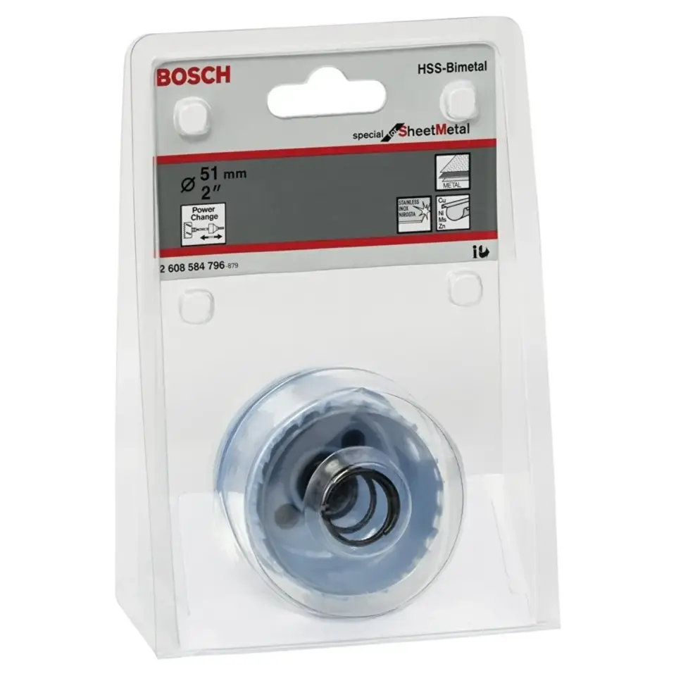 Bosch Sheet Metal Paslanmaz Panç 51 2608584796