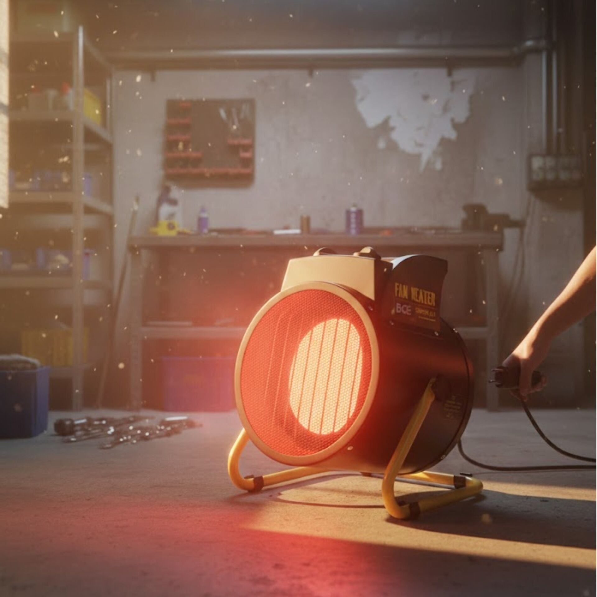 Taflan Fanlı Isıtıcı 5 Kw 5000 W Bgp1506-05